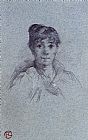 Henri de Toulouse-Lautrec Portrait of a Woman painting